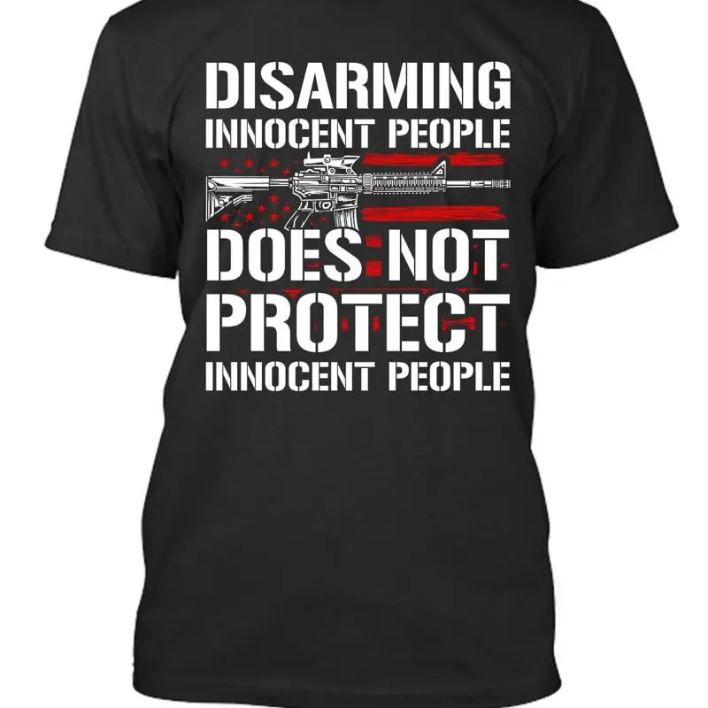 Baby Clothing Nz - Kaos Pria Baru Disarming Innocent People,