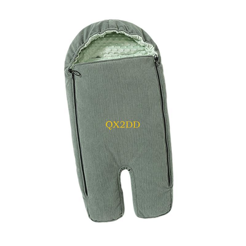 Fleece Sleep Bag - QX2D Kereta Bayi Terisolasi Korduroi dan