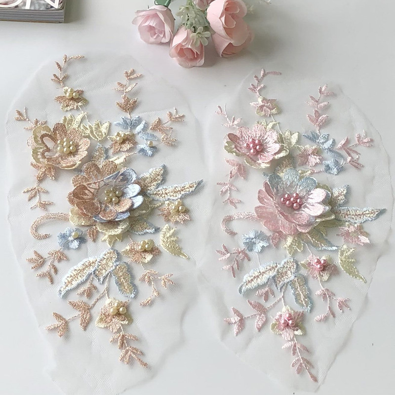 Baby Clothing Sewing - 1 buah renda jaring tambalan kain
