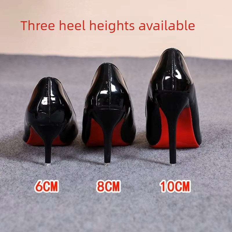 Baby Clothing Size - Sepatu hak tinggi model stiletto berbahan