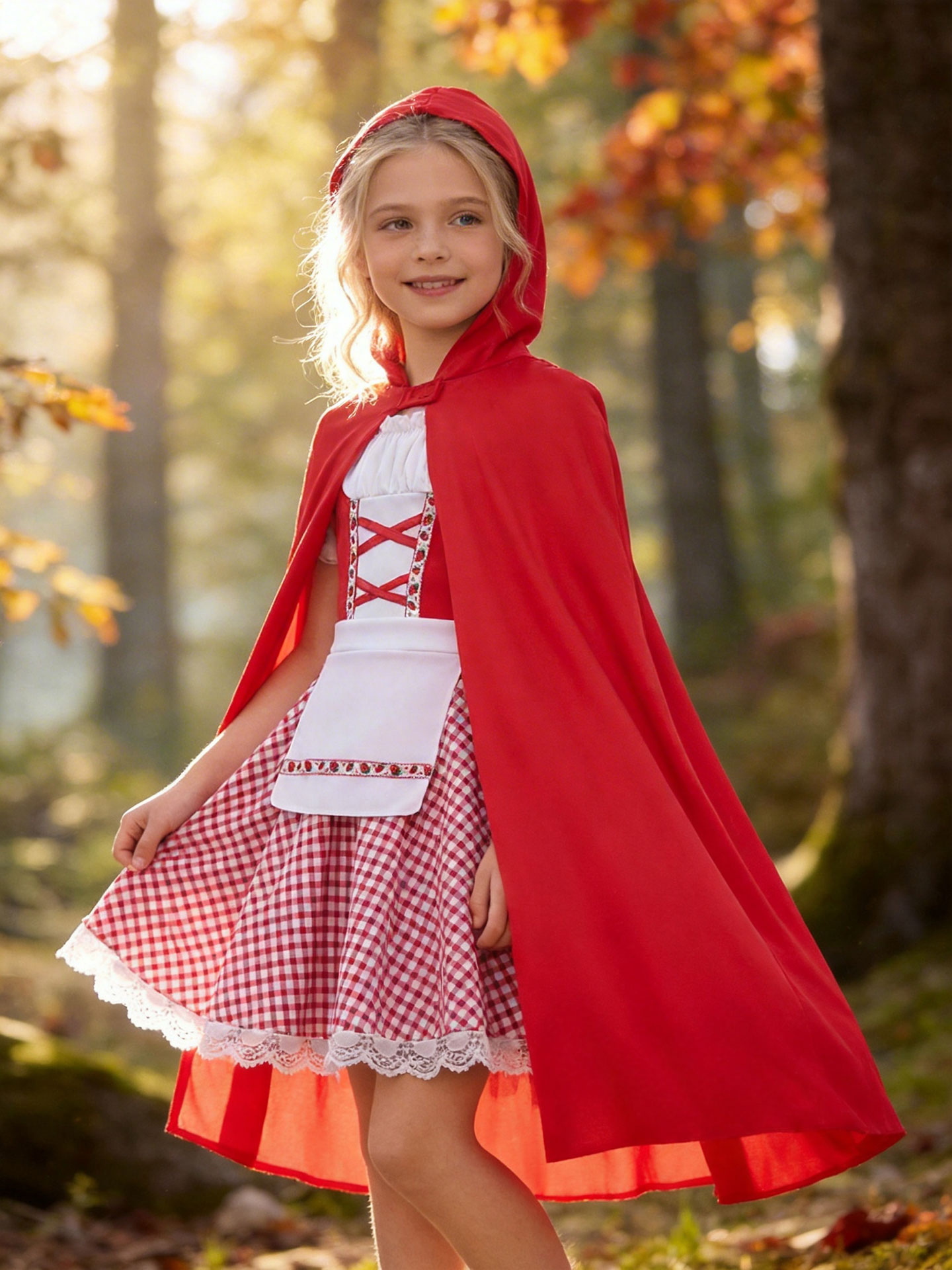 Baby Clothing Size - Kostum Little Red Riding Hood untuk