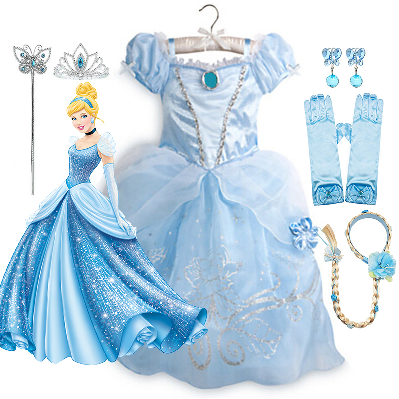 Baby Clothing Size - Kostum Putri Disney Cinderella Cosplay Anak