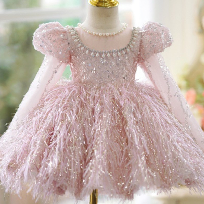 Gaun payet bulu bayi perempuan - Baby Clothing For Girls ulasan dan harga