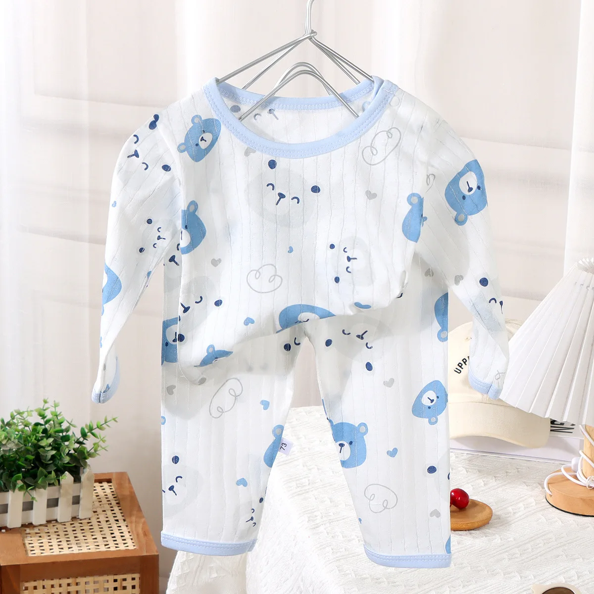 Setelan baju katun anak laki-l - Baby Clothing Dividers ulasan dan harga