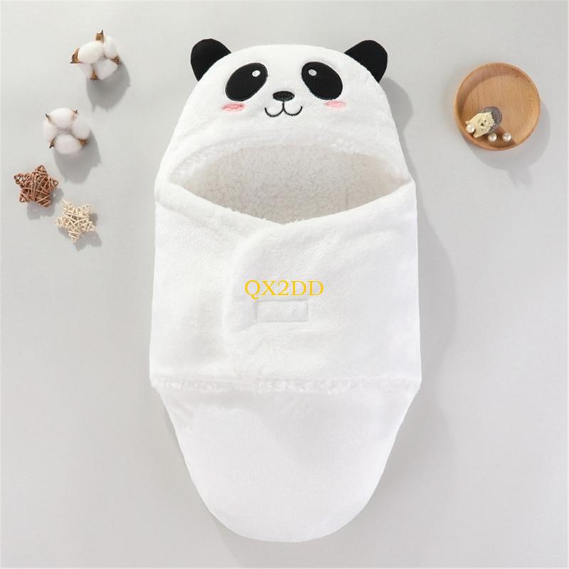 QX2D Selimut Bungkus Bayi Baru - Fleece Sleep Bag ulasan dan harga