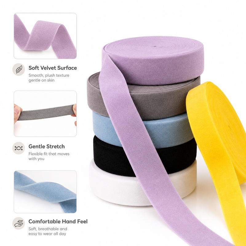 Meetee 50/100M 20mm Pita Elast - Baby Clothing Sewing ulasan dan harga