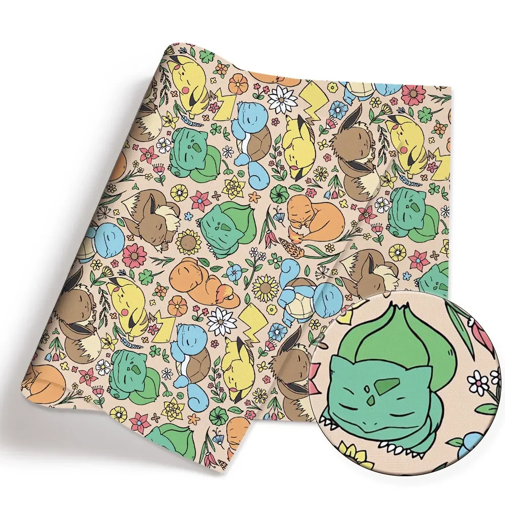 Kain Kartun Pokemon 140*50Cm J - Baby Clothing Sewing ulasan dan harga