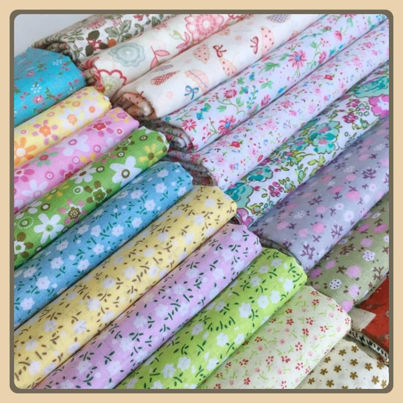 Kain katun murni dengan motif  - Baby Clothing Sewing ulasan dan harga