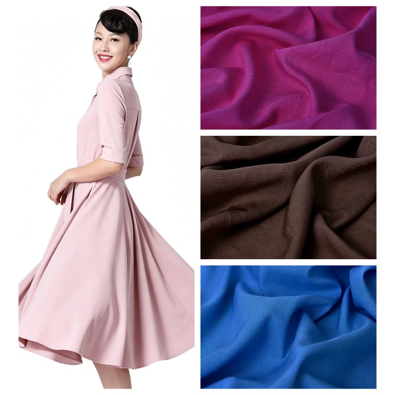 Kain Rayon Polos Tipis Per Met - Baby Clothing Sewing ulasan dan harga