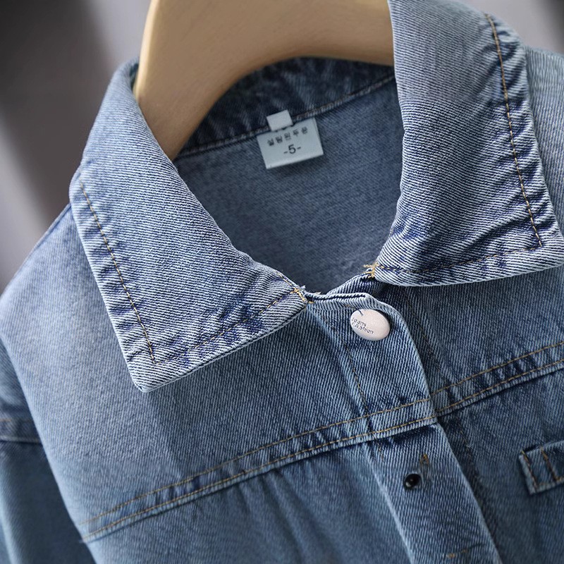 Jaket Denim Anak Bayi Gaya Luc - Baby Clothing Size ulasan dan harga