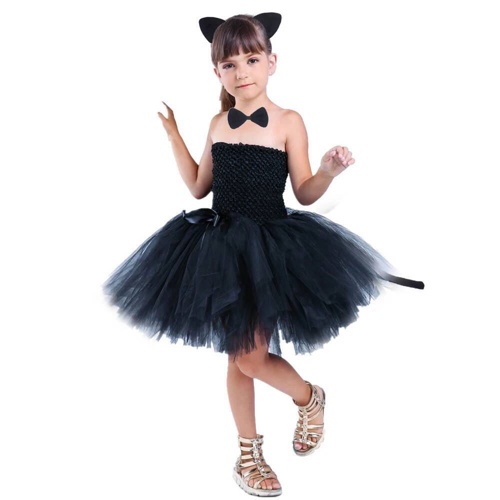 Gaun Tutu Kucing Hitam Lucu Ga - Baby Clothing For Girls ulasan dan harga