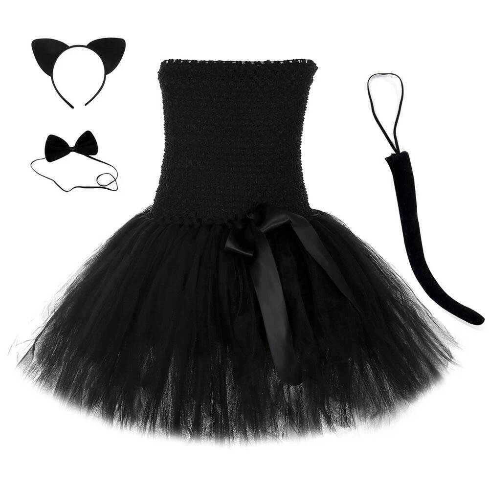 Gaun Tutu Kucing Hitam Lucu Ga - Baby Clothing For Girls ulasan dan harga