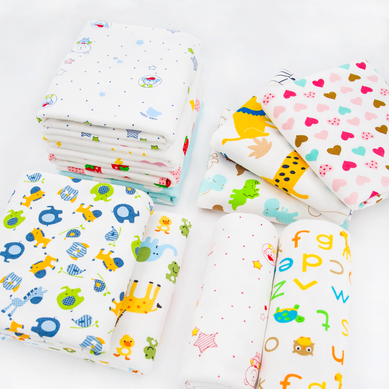 Kain Rajut Katun Cetak Kain Je - Baby Clothing Sewing ulasan dan harga