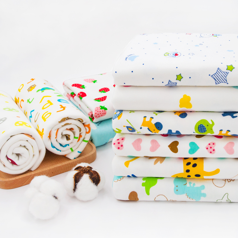 Kain Rajut Katun Cetak Kain Je - Baby Clothing Sewing ulasan dan harga