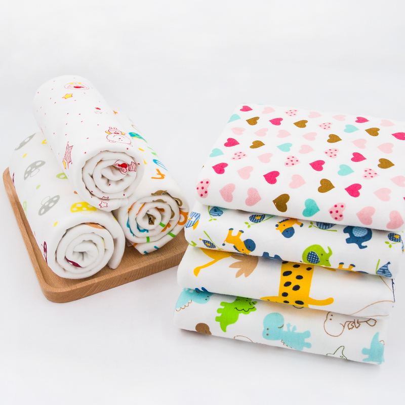 Kain Rajut Katun Cetak Kain Je - Baby Clothing Sewing ulasan dan harga