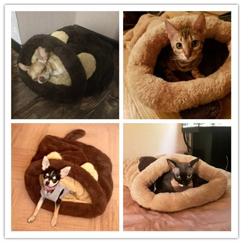 Tempat tidur kucing bulu karan - Fleece Sleep Bag ulasan dan harga