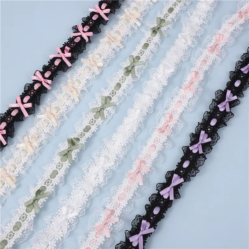 Pita Renda Lipit Berhias Keraj - Baby Clothing Sewing ulasan dan harga