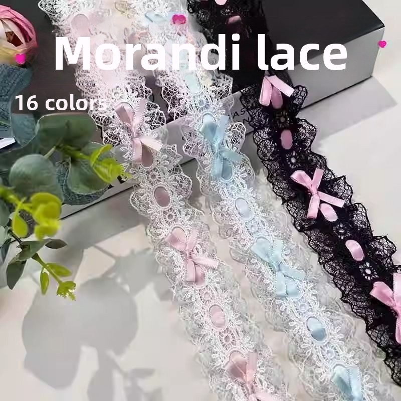 Pita Renda Lipit Berhias Keraj - Baby Clothing Sewing ulasan dan harga
